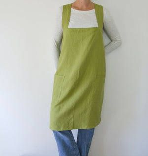 Block Smock Japanese Apron