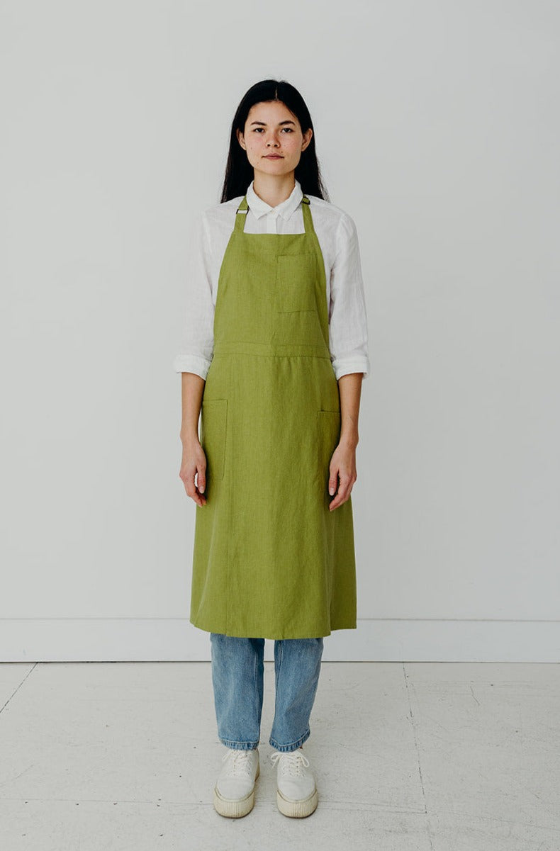 OSALADI Pottery Apron Butcher Apron Aprons for Women with Pockets Womens  Work Dresses Professional Artist Apron Industrial Apron Womens Coveralls