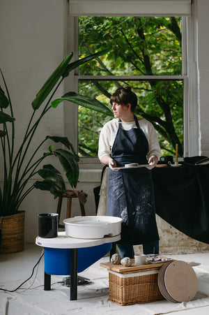 Split Leg Pottery Apron